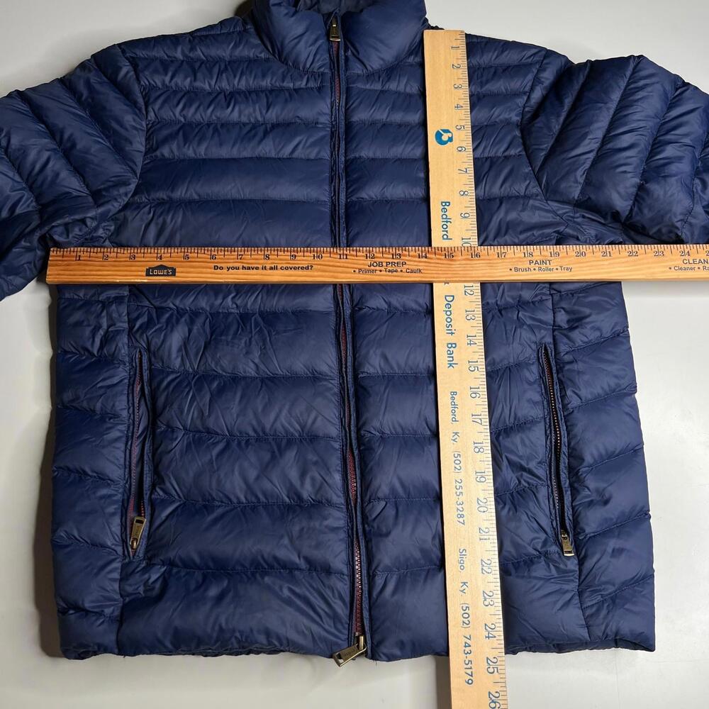 Polo Ralph Lauren Packable Down Jacket Mens S Blue Lightweight Puffer - Picture 8 of 9